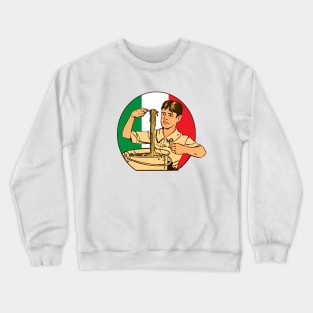 Italian Pasta Crewneck Sweatshirt